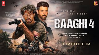 BAAGHI 4  Official Trailer  Tiger Shroff  Shraddha Kapoor  Hrithik Roshan  Ahmed Khan  2025 [upl. by Eyllek]