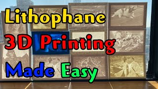 Beginner’s Guide to 3D printing Lithophanes Also tips and Tricks [upl. by Mirth355]