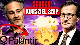 Palantir CEO Machtwort Aktie Einbruch auf 5 Meine Einschätzung amp Analyse [upl. by Enibas]