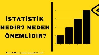 İstatistik Nedir Neden Önemlidir [upl. by Odlanar185]