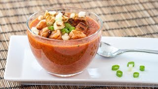 How to Make Gazpacho  Gazpacho Andaluz Recipe [upl. by Teodoro]