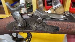 Saved another one Antique 1873 Trapdoor Springfield Rifle Before and After Restoration [upl. by Hutson]