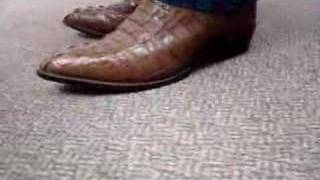 Tobacco Caiman Tail Boots [upl. by Schwartz]