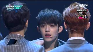 Comeback Stage 150910 SEVENTEEN 세븐틴  Rock  Mansae  MCountdown [upl. by Josefa]