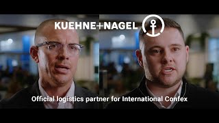 Exhibition News KuehneNagel announced as official logistics partner for International Confex [upl. by Norby]