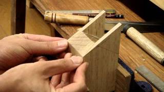 Building a traditional style wooden plane pt6 [upl. by Heddi]