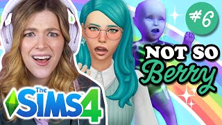 The Sims 4 But I Give Birth To An Alien  Not So Berry 6 [upl. by Gavan509]