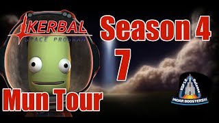 Mun Tour 7 Kerbal Space Program Career 18 Modded [upl. by Joelly838]