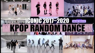 KPOP RANDOM DANCE MIRRORED  20172020 ICONIC [upl. by Eitsyrc]