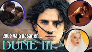 DUNE PARTE 3 ¿Qué va a pasar con Paul y Chani SPOILERS SEGÚN EL LIBRO [upl. by Jesus]