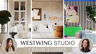 Wohnzimmer einrichten wie die Profis  Wer machts am besten  Westwing Studio [upl. by Adnohs]