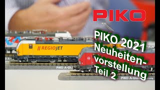 PIKO V095 Neuheitenvorstellung 2021  Teil 2 [upl. by Rico914]