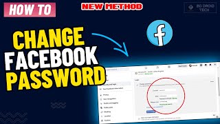 How to change Facebook password on laptoppc 2024 [upl. by Anitsirhcairam946]