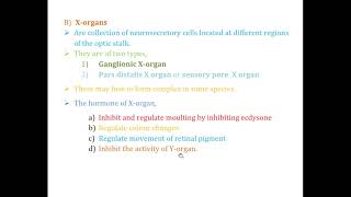 NEUROENDOCRINE ORGANS AND HORMONES IN CRUSTACEANS [upl. by Giustina879]