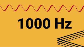 This is what 1 000 Hz tone  frequency sounds like [upl. by Obocaj728]