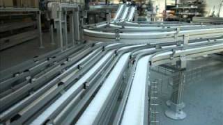 Multi lane Bosch Varioflow conveyor system [upl. by Drobman]