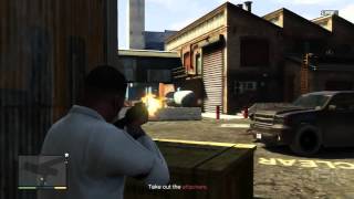 GTA 5 Walkthrough ENDING C The Third Way pt 01 [upl. by Hodess669]