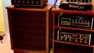 Mcintosh stereo system vintage audio gear [upl. by Radcliffe855]