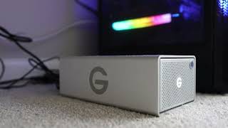 G Technology 12TB G RAID with Thunderbolt 3 Removable Dual Drive Storage System Review [upl. by Wiebmer]