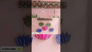 Diwali wall hanging craft ytshorts shorts diwalidecoration cardboard [upl. by Northington312]