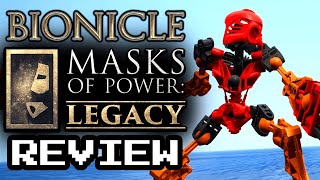 A NEW BIONICLE GAME  Masks of Power Legacy Review [upl. by Anadroj]