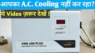 V Guard VND 400 Plus voltage stabilizer full inside review in hindiSkill development [upl. by Young802]