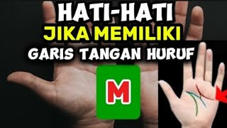 SUNGGUH MENGERIKAN RAHASIA KEKUATAN SPIRITUAL PEMILIK GARIS TANGAN HURUF M DI TANGAN DevikaAceh [upl. by Lad]