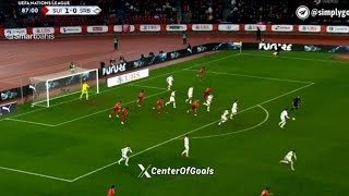 Zeki Amdouni Goal Switzerland Vs Serbia 10 All Goals Analysis amp Extended Highlights [upl. by Ydnim]