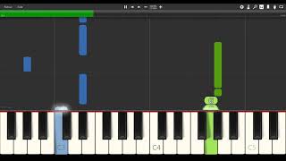 Le Coeur Elephant  Frero Delavega PIANO TUTORIAL [upl. by Thaxter]