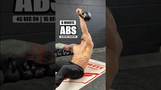 6 Min Kettlebell ABS  Get ready to dig deep on this one kettlebellworkout coreworkout abs [upl. by Bindman]