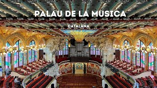 Palau de la Música Catalana  Recorrido Completo [upl. by Atin]