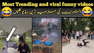 Most trending and viral funny videos Episode13 Funny videos compilationSTeeFun [upl. by Yneffit]