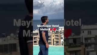 Mayflower Hotel Malta 🇲🇹 ♥️ 👌 viral shorts shortsvideo europe photography malta ytshorts [upl. by Neyr]