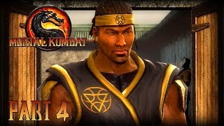 Mortal Kombat 9 Lets Play Part 4  Man Not Machine Cyrax [upl. by Eissahc]