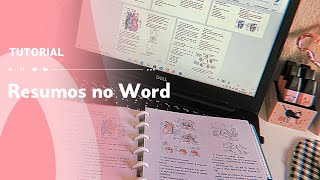 Como fazer resumos digitados no Word  simples e rápido [upl. by Llerdnod626]