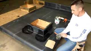 JM EPDM Outside Corner Flashing Installation Video [upl. by Nide]