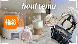 ✩₊˚ Haul Temu 📦  accessori  decorazioni e cose per la casa  160€ [upl. by Buna]