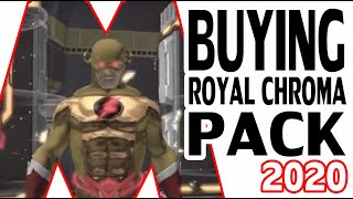 DCUO Buying the Royal Chroma MEGA Pack [upl. by Winny]