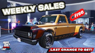 GTA 5 Online NEW DLC CAR  WEEKLY UPDATE  FREE CARS CARS TO BUY Rare Cars  SALES  3X Money [upl. by Wheaton]