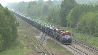 Тепловозы Ц367и15011522 на ст Тапа  GE C367i15011522 at Tapa station [upl. by Tabber201]