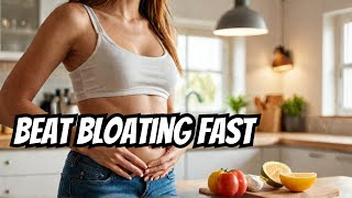 How to Relieve Bloating After Eating Home Remedies for Gas and Bloating Fast [upl. by Carlota]