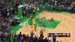 Rajon Rondo Game Winner Buzzer Beater on Celtics Lakers Vs Celtics [upl. by Nylodam448]