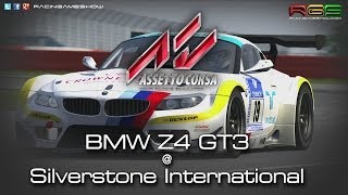 Assetto Corsa BMW Z4 GT3  Silverstone International [upl. by Deeanne]