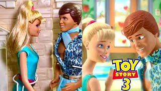 Live Action Toy Story 3 Barbie Meets Ken VS Movie [upl. by Aikar]