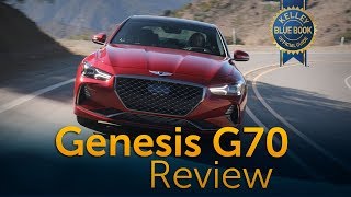 2019 Genesis G70  Review amp Road Test [upl. by Naahsar147]