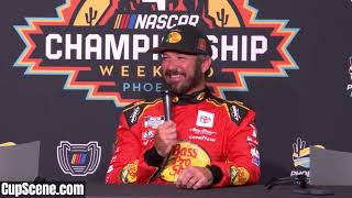 NASCAR at Phoenix Raceway Nov 2024 Martin Truex Jr prerace [upl. by Mellisent]