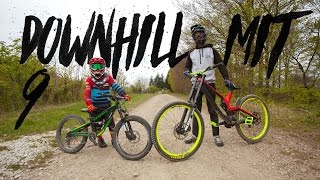 Downhill mit dem neunjährigen Johann Schumacher im Trailpark Mehring [upl. by Acinnej]