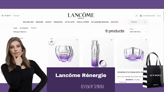 What Sephora Shoppers Think of Lancôme Rénergie [upl. by Eiramannod213]