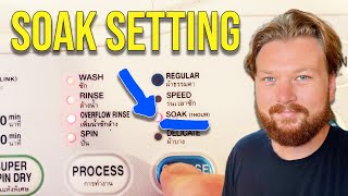 Soak Setting on Washers When and How to Use It [upl. by Tricia541]