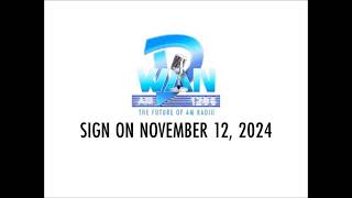 DWANAM 1206 KHz Sign ON November 12 2024 [upl. by Lerad694]